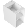 Mexen Box-A open cabinet with shelf 30 cm, white matte - 91AX2-0300-470-0-01