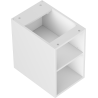 Mexen Box-A otvorena polica s policom 30 cm, bijela mat - 91AX2-0300-470-0-01