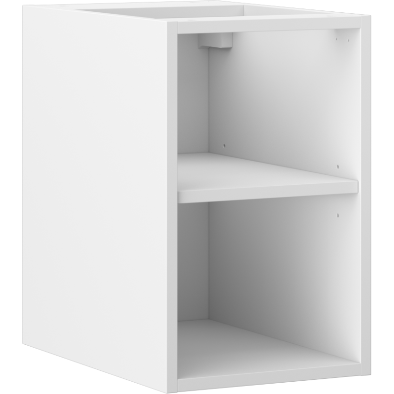 Mexen Box-A Offener Schrank mit Regal 30 cm, weiße Matt - 91AX2-0300-470-0-01