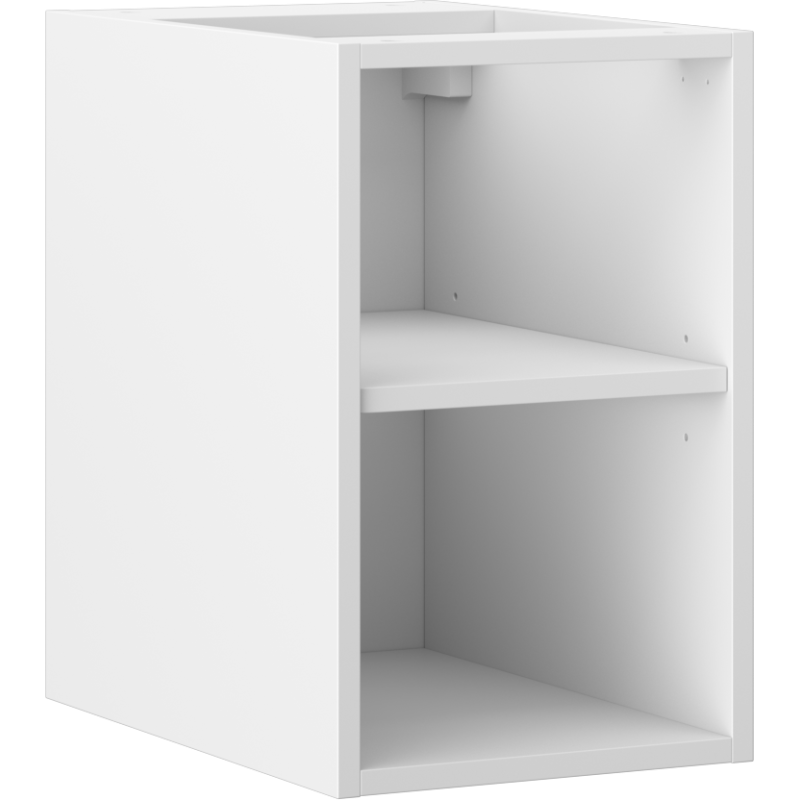 Mexen Box-A open cabinet with shelf 30 cm, white matte - 91AX2-0300-470-0-01