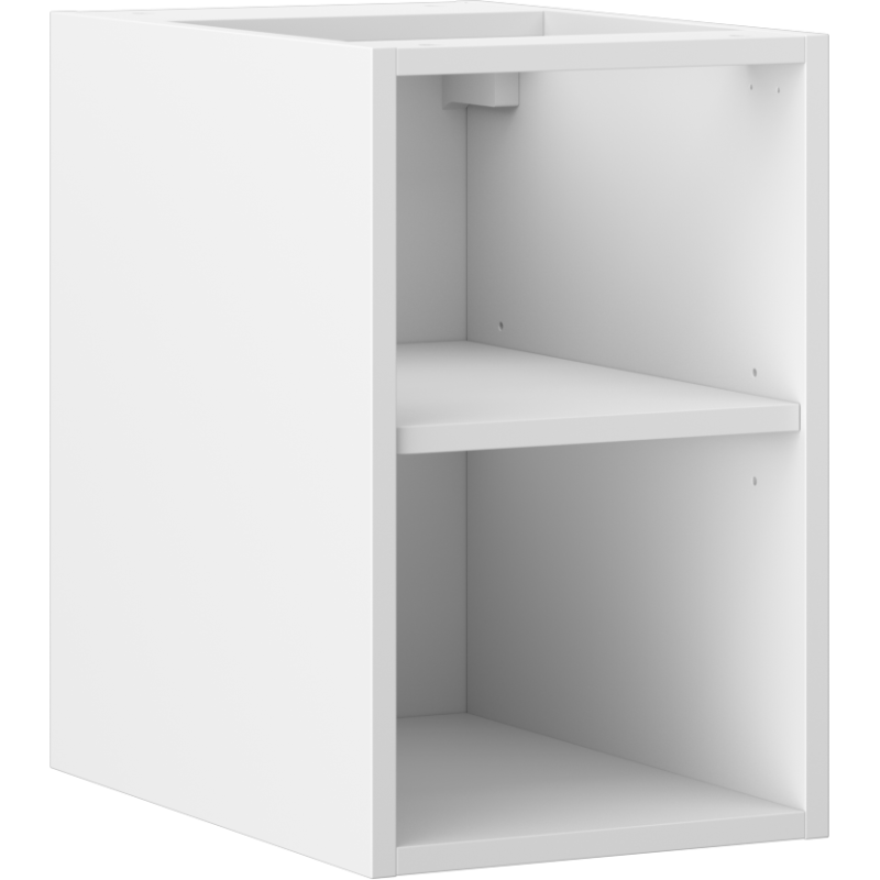 Mexen Box-A open kastje met plank 30 cm, mat wit - 91AX2-0300-470-0-01