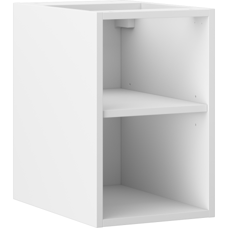 Mexen Box-A Offener Schrank mit Regal 30 cm, weiße Matt - 91AX2-0300-470-0-01