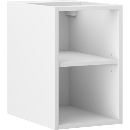 Mexen Box-A szafka otwarta z półką 30 cm, biała mat - 91AX2-0300-470-0-01