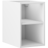 Mexen Box-A Offener Schrank mit Regal 30 cm, weiße Matt - 91AX2-0300-470-0-01