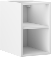 Mexen Box-A open kastje met plank 30 cm, mat wit - 91AX2-0300-470-0-01
