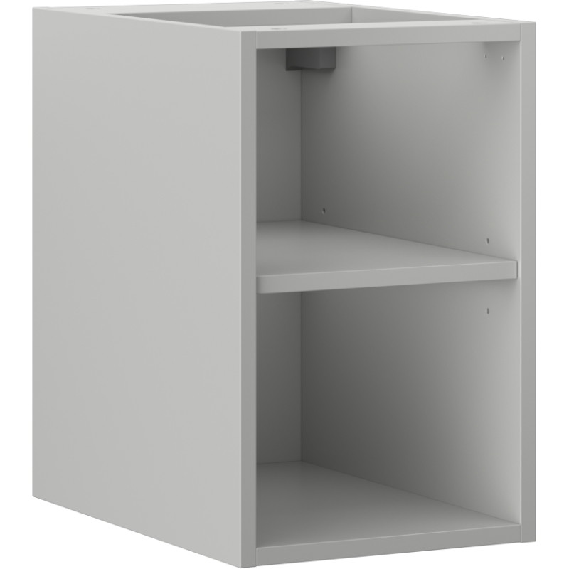 Mexen Box-A avatud kapp, riiuliga 30 cm, hall matt - 91AX2-0300-470-0-62