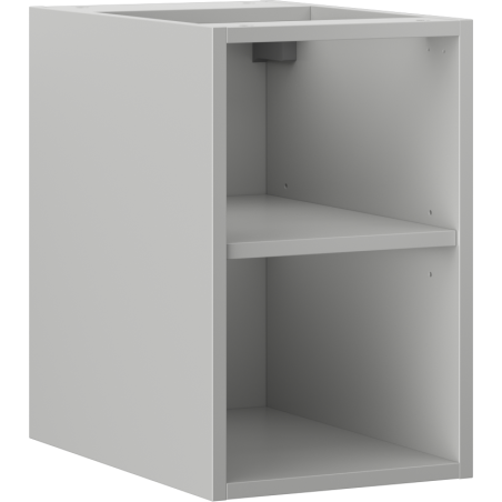 Mexen Box-A avatud kapp, riiuliga 30 cm, hall matt - 91AX2-0300-470-0-62