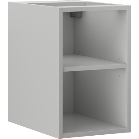 Mexen Box-A open cabinet with shelf 30 cm, grey matte - 91AX2-0300-470-0-62