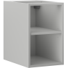 Mexen Box-A offenes Schrankregal mit Einlegeboden 30 cm, matt grau - 91AX2-0300-470-0-62