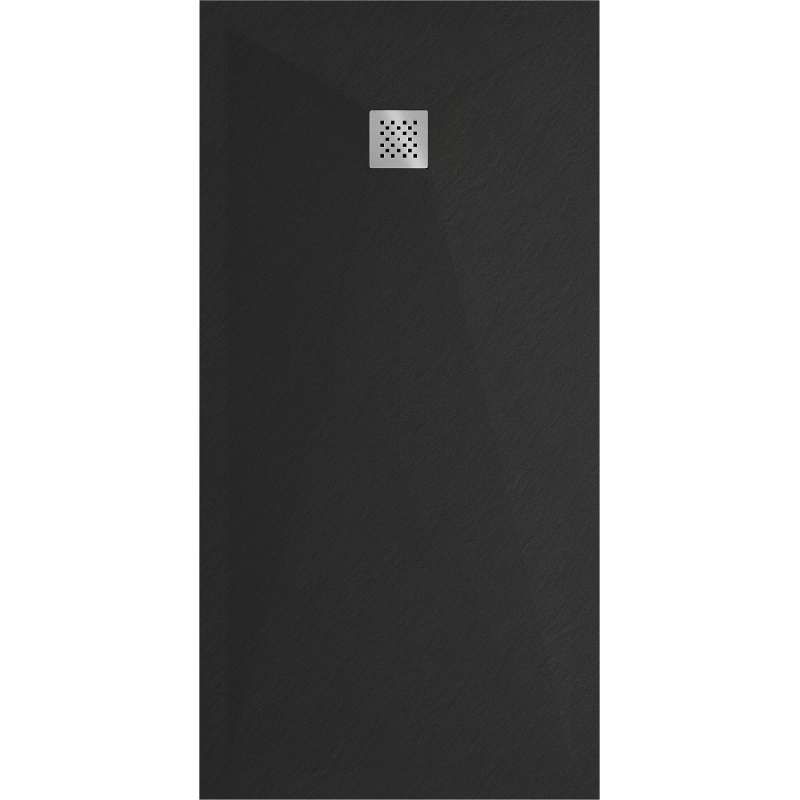 Mexen Stone+ brodzik kompozytowy prostokątny 200 x 80 cm, czarny - 44708020