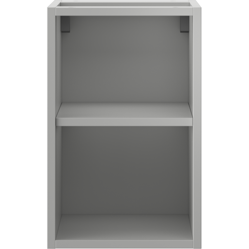 Mexen Box-A open cabinet with shelf 30 cm, grey matte - 91AX2-0300-470-0-62
