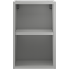 Mexen Box-A open cabinet with shelf 30 cm, grey matte - 91AX2-0300-470-0-62
