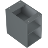 Mexen Box-A avatud kapp riiuliga 30 cm, matt grafiit - 91AX2-0300-470-0-66