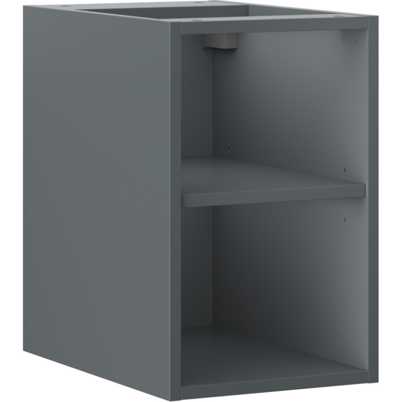 Mexen Box-A avatud kapp riiuliga 30 cm, matt grafiit - 91AX2-0300-470-0-66