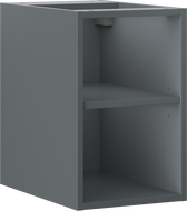 Mexen Box-A armadietto aperto con ripiano 30 cm, grafite opaco - 91AX2-0300-470-0-66