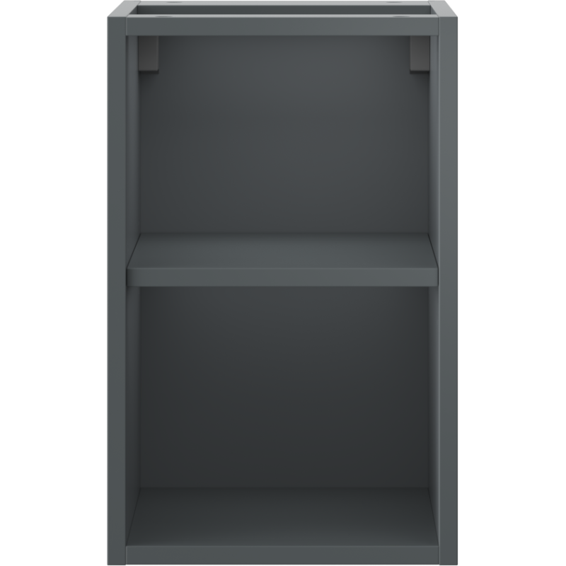 Mexen Box-A armadietto aperto con ripiano 30 cm, grafite opaco - 91AX2-0300-470-0-66