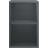 Mexen Box-A avatud kapp riiuliga 30 cm, matt grafiit - 91AX2-0300-470-0-66