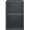 Mexen Box-A open cabinet with shelf 30 cm, matte graphite - 91AX2-0300-470-0-66