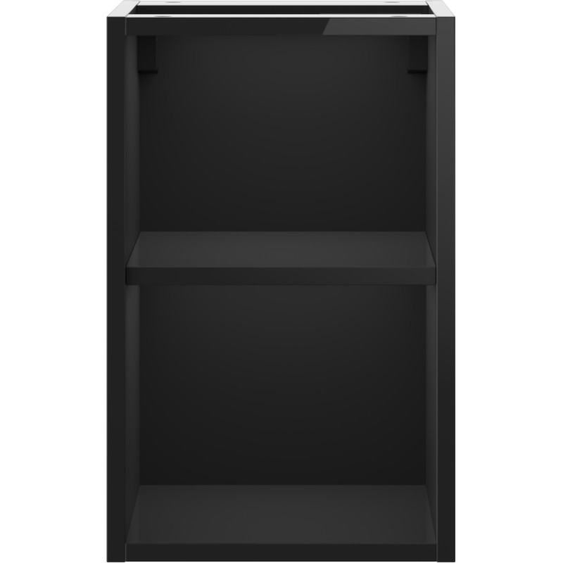 Mexen Box-A avatud kapp riiuliga 30 cm, must läige - 91AX2-0300-470-0-70