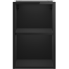 Mexen Box-A open kast met plank 30 cm, zwarte glans - 91AX2-0300-470-0-70