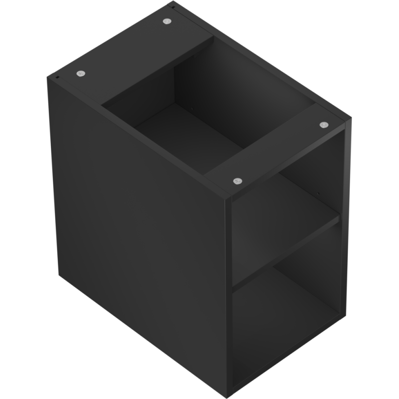 Mexen Box-A atvērta skapīša plaukts 30 cm, melns matēts - 91AX2-0300-470-0-71