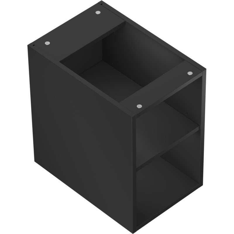Mexen Box-A avatud kapp riiuliga 30 cm, must matt - 91AX2-0300-470-0-71