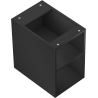 Mexen Box-A odprta omarica s polico 30 cm, črna mat - 91AX2-0300-470-0-71