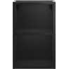 Mexen Box-A Offener Schrank mit Regal 30 cm, schwarz matt - 91AX2-0300-470-0-71