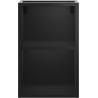Mexen Box-A open cabinet with shelf 30 cm, black matte - 91AX2-0300-470-0-71