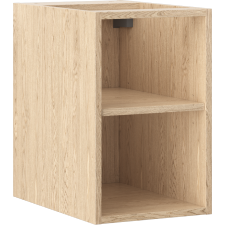 Mexen Box-A open cabinet with shelf 30 cm, oak - 91AX2-0300-470-0-81