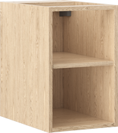 Mexen Box-A offener Schrank mit Regal 30 cm, Eiche - 91AX2-0300-470-0-81