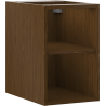 Mexen Box-A armadietto aperto con ripiano 30 cm, noce - 91AX2-0300-470-0-86