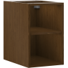 Mexen Box-A open cabinet with shelf 30 cm, walnut - 91AX2-0300-470-0-86