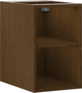 Mexen Box-A open cabinet with shelf 30 cm, walnut - 91AX2-0300-470-0-86