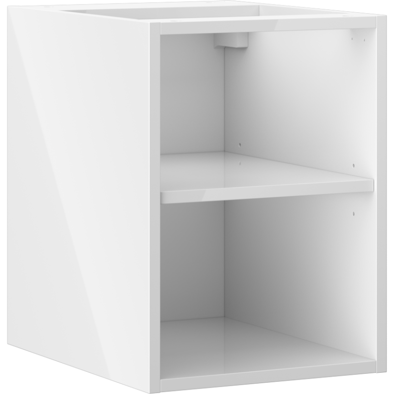 Mexen Box-A open kast met plank 35 cm, wit glans - 91AX2-0350-470-0-00