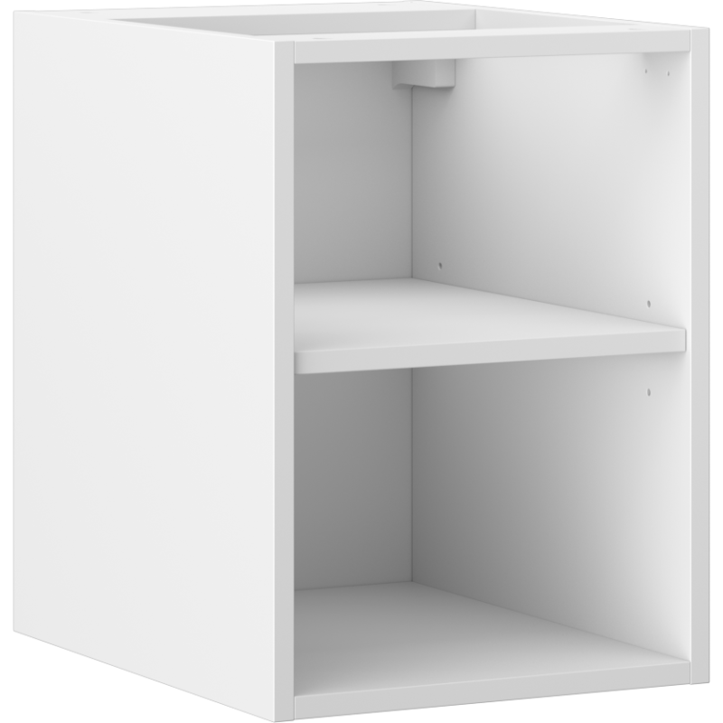 Mexen Box-A szafka otwarta z półką 35 cm, biała mat - 91AX2-0350-470-0-01