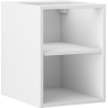 Mexen Box-A szafka otwarta z półką 35 cm, biała mat - 91AX2-0350-470-0-01