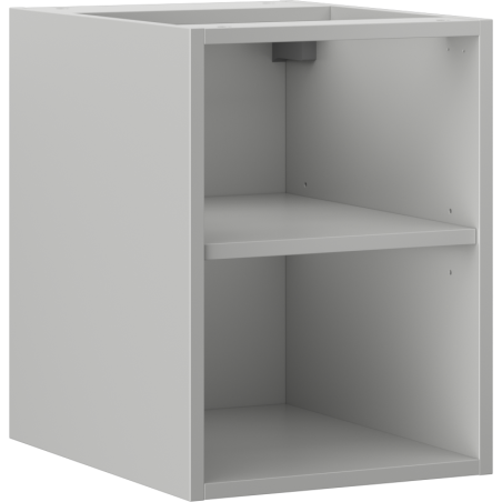 Mexen Box-A offener Schrank mit Regal 35 cm, grau matt - 91AX2-0350-470-0-62