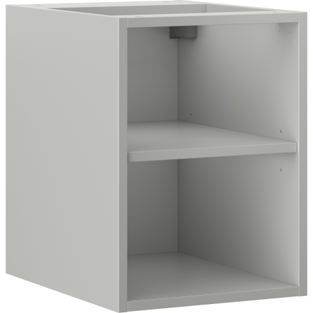 Mexen Box-A open kast met plank 35 cm, grijs mat - 91AX2-0350-470-0-62