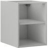 Mexen Box-A open kast met plank 35 cm, grijs mat - 91AX2-0350-470-0-62