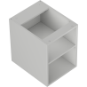Mexen Box-A avatud kapp riiuliga 35 cm, hall matt - 91AX2-0350-470-0-62