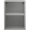Mexen Box-A offener Schrank mit Regal 35 cm, grau matt - 91AX2-0350-470-0-62