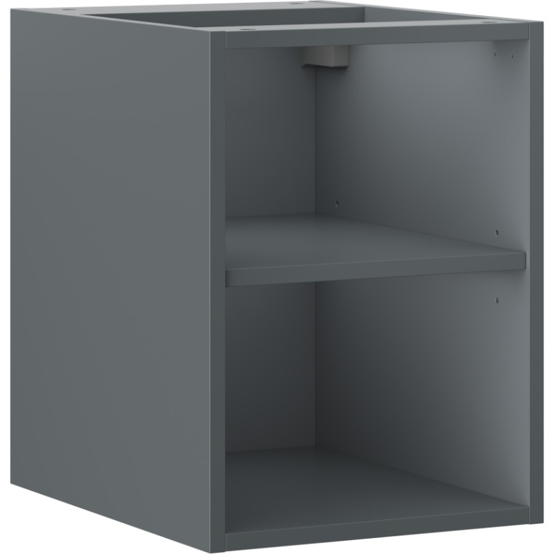Mexen Box-A avatud kapp riiuliga 35 cm, matt grafiit - 91AX2-0350-470-0-66