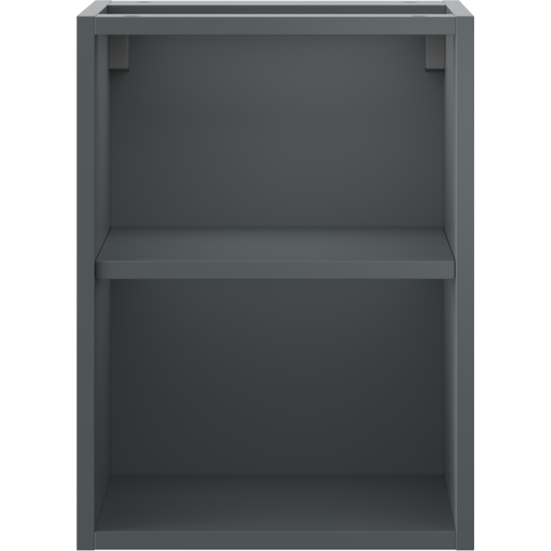 Mexen Box-A armadietto aperto con ripiano 35 cm, grafite opaco - 91AX2-0350-470-0-66