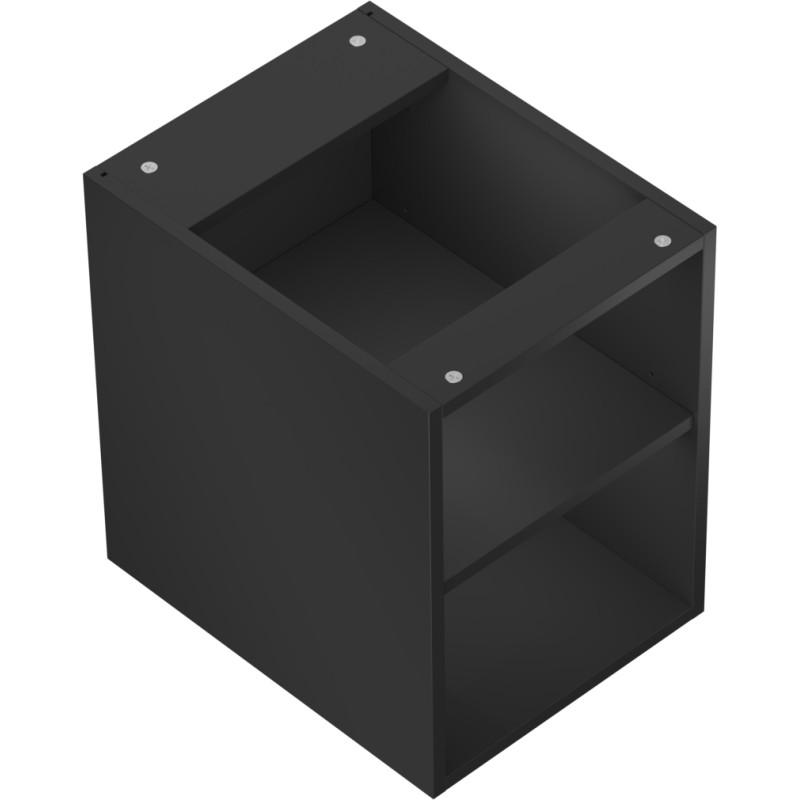 Mexen Box-A avatud kapp riiuliga 35 cm, must matt - 91AX2-0350-470-0-71