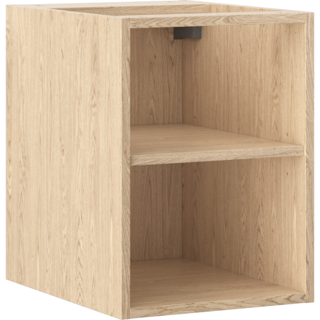 Mexen Box-A szafka otwarta z półką 35 cm, dąb - 91AX2-0350-470-0-81