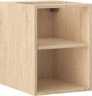 Mexen Box-A armario abierto con estante de 35 cm, roble - 91AX2-0350-470-0-81