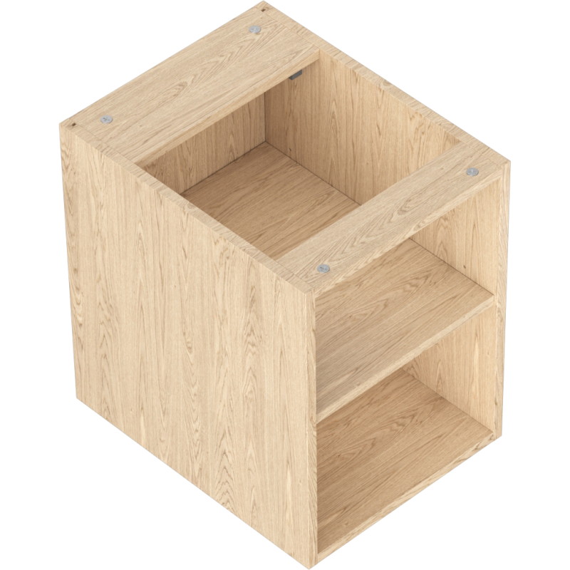 Mexen Box-A otvoreni ormarić s policom 35 cm, hrast - 91AX2-0350-470-0-81