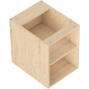 Mexen Box-A armoire ouverte avec étagère 35 cm, chêne - 91AX2-0350-470-0-81