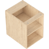 Mexen Box-A szafka otwarta z półką 35 cm, dąb - 91AX2-0350-470-0-81